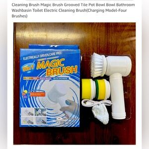 5 in 1 magic brush electrically driven. Care Free light easy to operate